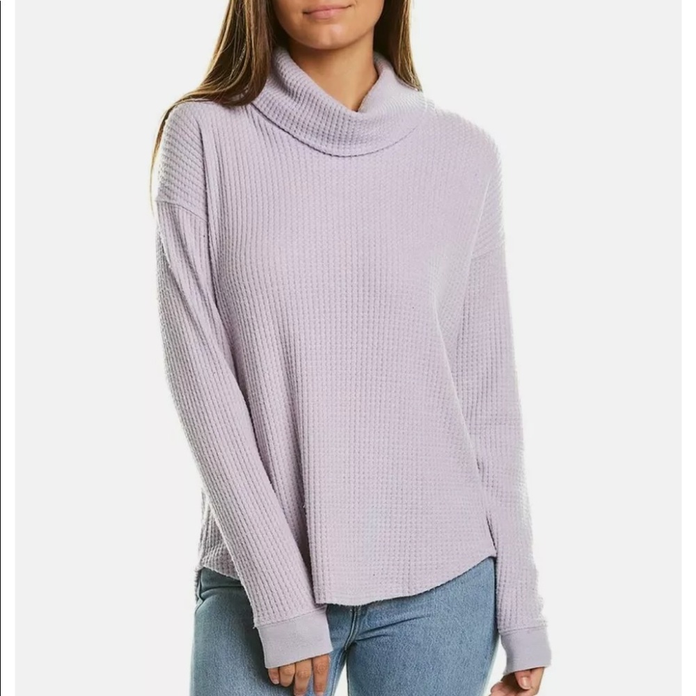 NWT Splendid Lilac Purple Turtleneck Sweater Medium